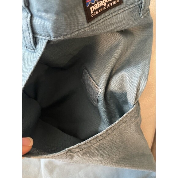 Patagonia Women’s Shorts Size 12 Organic Cotton Green Tate Utility - Picture 3 of 11